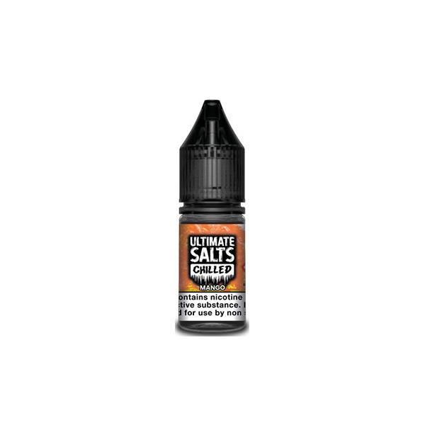 Blue Raspberry Nic Salt E-Liquid by Ultimate Puff Salts Chilled 10ml