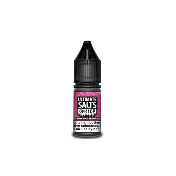 Blue Raspberry Nic Salt E-Liquid by Ultimate Puff Salts Chilled 10ml