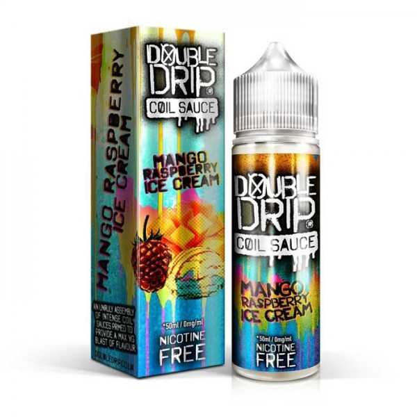 Mango Raspberry Ice by Double Drip 50ml Short Fill E-Liquid