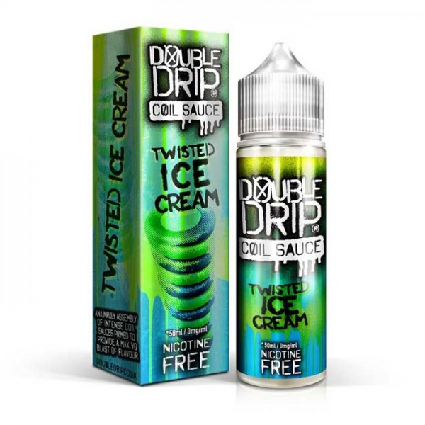 Twisted Ice Cream by Double Drip 50ml Short Fill E-Liquid