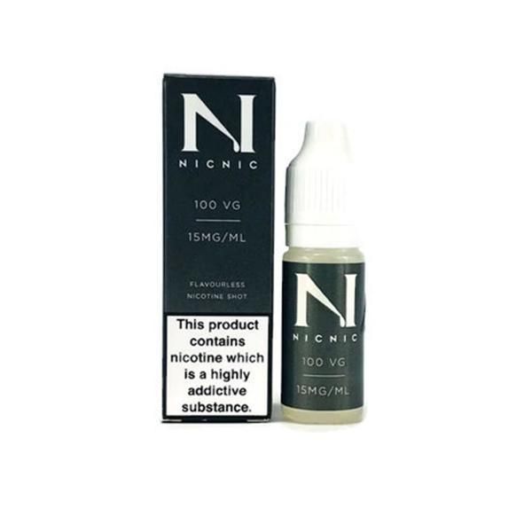 NIC NIC 15mg Nicotine Shot (100VG) 10ml