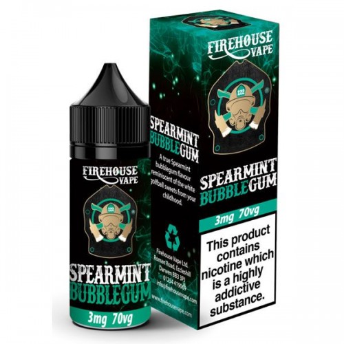 Spearmint Bubblegum E-Liquid by Firehouse Vap...