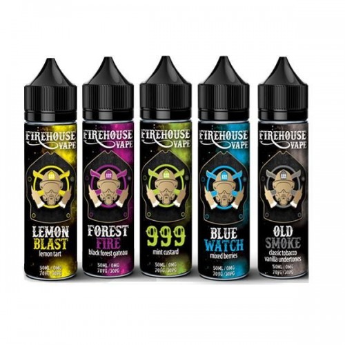 Blues and Twos by Firehouse Vape 50ml Short F...