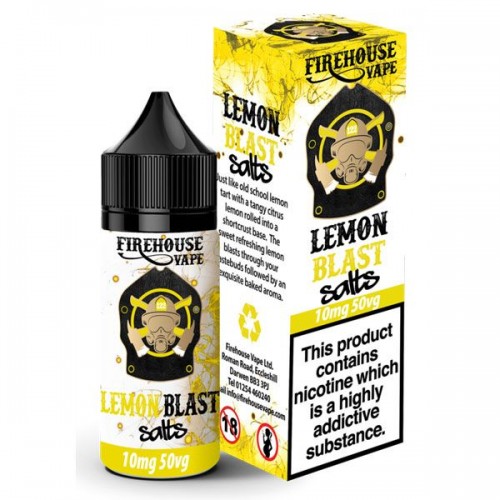 Lemon Blast by Firehouse Vape Nic Salt E-Liqu...