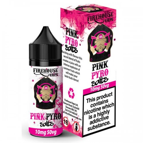 Pink Pyro by Firehouse Vape Nic Salt E-Liquid...