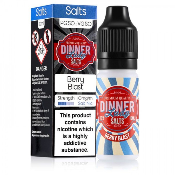 Berry Blast 20mg Nic Salt E-Liquid by Dinner ...