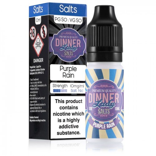 Purple Rain 20mg Nic Salt E-Liquid by Dinner ...