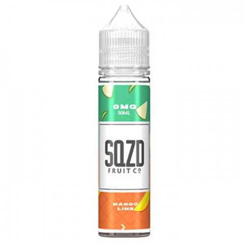 Mango Lime by SQZD Fruit Co Short Fill E-Liqu...