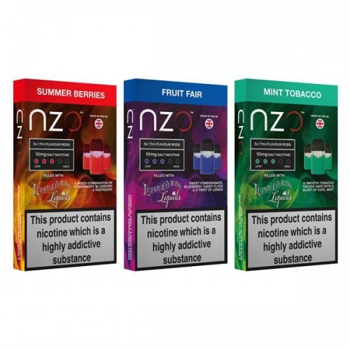 NZO 10mg Leprechaun Liquids Nic Salt (50VG/50...